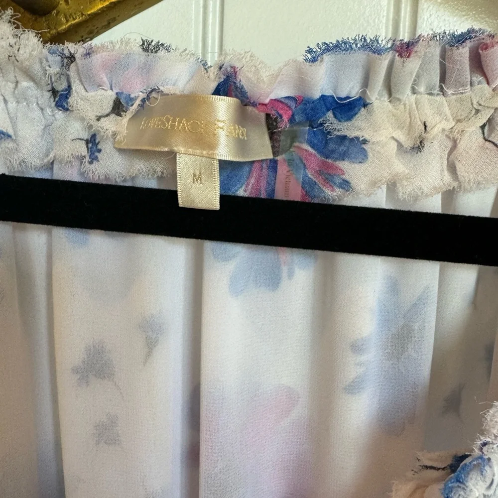 Love shack fancy medium floral dress size medium - Picture 4 of 5